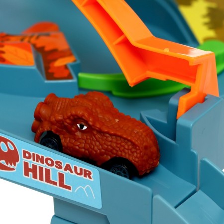 Auto traffic "dinosaur", sound effects, smoke effect-16