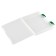 A4 documents container, Istanm with green latches, transparent