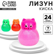 Лизун «Киска», цвета МИКС