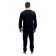 Thermal underwear is male, cotton with the basis, size 56, black color