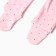 Nursery sliders, pink color/peas, height 62 cm