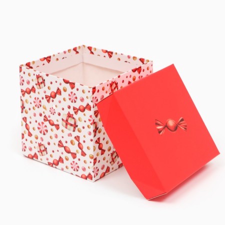 Self -assembly box "New Year" 10 x 10 x 10 cm-3