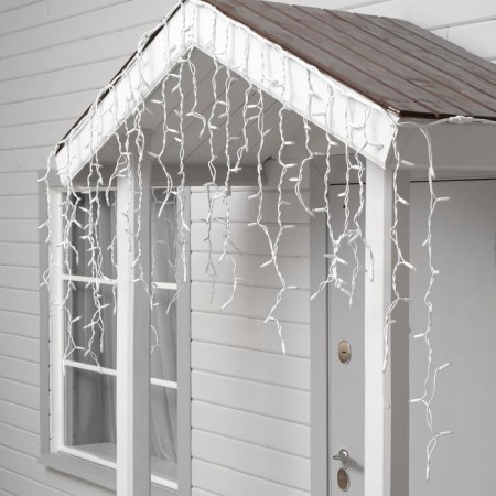 Garland "fringe" 3 x 0.9 m, IP65, UMS, white thread rubber, 232 LED, glow of Multi, 220 V-2