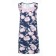 Night shirt female, dark blue color, size 46