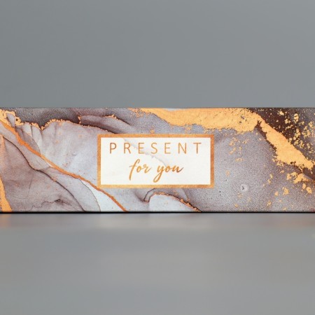 Box for sweets, confectionery packaging, 5 cells, "stone", 5 x 21 x 3.3 cm-4