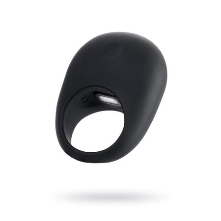 Erective ring on the penis ivita, silicone, black color, 6.5 cm