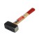Sledgehammer scrap, wooden handle, 1 kg