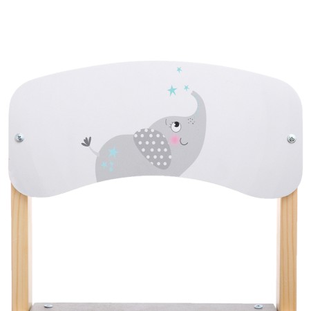 Wooden stool "Elephant", adjustable, (1-3)-3