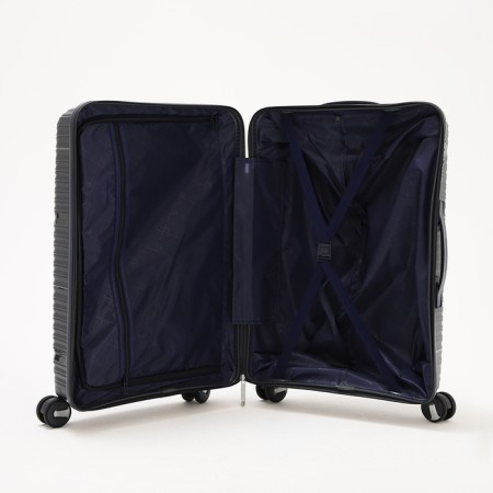 Middle suitcase 24 ", lightning department, code castle, 4 wheels, dark gray color-7