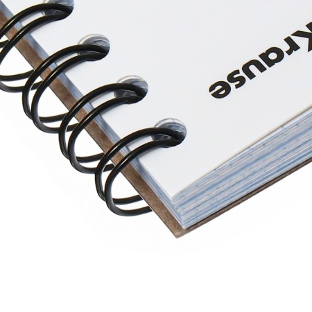 Notepad on spirals A6, 80 sheets, cage, erichkruuse "cats", cardboard cover, offset unit, 100%whiteness, mix-1