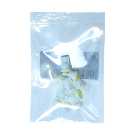 LED lamp AVS T109-10 T10, white, W2.1X9.5D, COB 6 Chip, 10 pcs-5