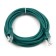 Buro UTP 4 pairs CAT5E CCA Molded 3M Green RJ-45 (M) -RJ-45 (M)