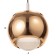 Bayerlux lamp "Lona" 1xLED 12W gold 9.5x9.5x8-200 cm