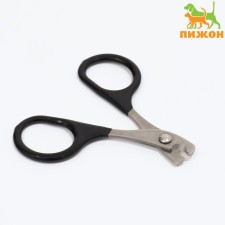 Scissors-codlons with rubberized handles, 8 x 5 x 0.3 cm, economy, mix of flowers
