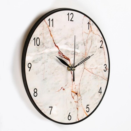Watch wall "stone", discrete move, D-23. cm-2