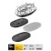 Elektogril KitFort KT-1651, Raklettsa, 1500 W, 8 pans, 7x7 cm, black