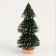 Miniature Puppet "Christmas tree with snow", set of 3 pcs., Size 1 pc. - 8 × 4 × 4 cm