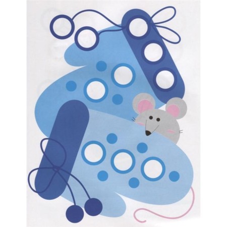 Circles with reusable stickers. Issue 7-3