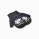 New Year. Double children's "Bunny" mittens, gray color, river 14