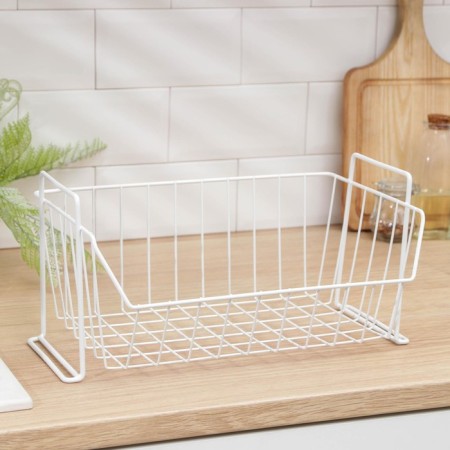 Box for storage of the share, universal, white color-1