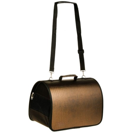 Bag - animal transportation, artificial leather, 40 x 25 x 27 cm-1