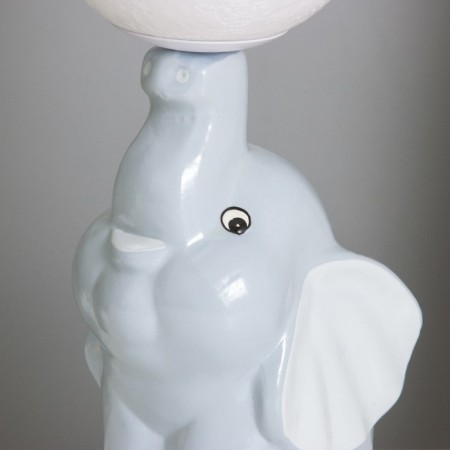 Table lamp "Elephant" 1x40W E14 gray 12.5x12.5x31cm-7