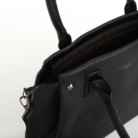 Bag Women's Tout, on a zipper, black color-5