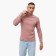 Turtleneck Men's Minaku: Basic Line Man Terracott Color, Size 46