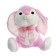 Soft toy "Bunny with a bow", color mix
