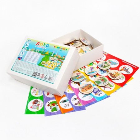 Lotto children's "Countries" (round chips)-2