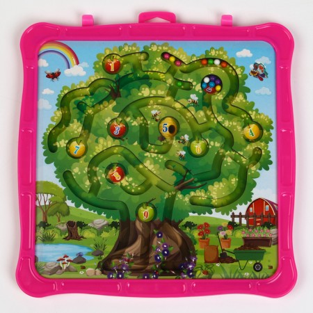 Game set of Labyrinth "Wood", marker board, 2 × 26 × 27.5 cm-1