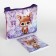 Gift set for the girl "deer", bag, notebook