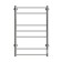 The heated towel electric "Dvin" L Neo, 600x400 mm, 1 "-1/2", chrome
