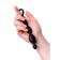 Anal chain Toyfa A-Toys S, silicone, black color, 19.5cm