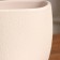 Flower pot "skiing" white relief 1.4 liters