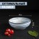Porcelain salad Magistro Garland, 500 ml, D = 16 cm, blue color