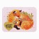 Magnet with a stamp-layer "Fox", 7 x 6 cm