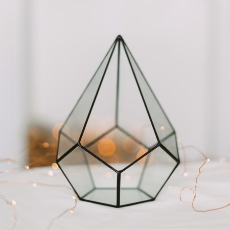 Florarium "Pyramid" Malaya (Switch Silver)