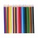 Pencils 24 colors Faber-Castell Eco three-sided with a grinder, cardboard box