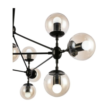 Ceiling EVOLUCE lamp. Sle154903-10. Lacotta. 10x40 watts, E27, 100x100x120 cm, black color-8