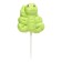Caramel on the stick "Snake", green, 20 g