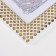 Photo frame Plastic format A4 "Golden Scales" White 34.2x25.5 cm