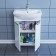 Santa Tumba "Rhodes 60" Floor with the sink "Grace 60"