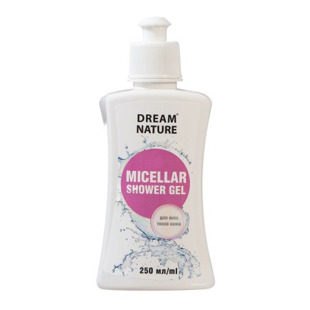 Shower gel moisturizing Dream Nature with aroma of almonds and argan, 250 ml