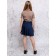 Turtleneck for girls, height 134 cm, beige color