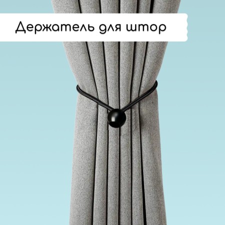 A loop with a lock for fastening tents and nets, 10 cm, in a set of 5 pcs.-3
