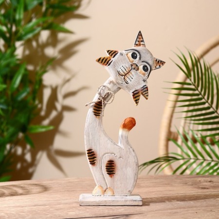 Souvenir on the stand "cat" tree 14x4.5x30 cm