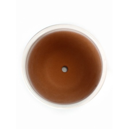 Flower pot "Birds" 1 l, white-4