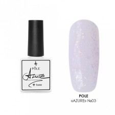 База камуфлирующая Pole Azure Potal, с перламутровой слюдой, №3, 8 мл