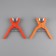 Forceps for installing open shirt buttons d = 9.5 mm, with buttons of 100 pcs, in the organizer, color mix